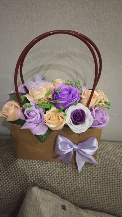 Мыльные розы с нежным ароматом