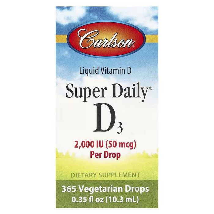 Carlson Super Daily D3 Д3 1000 IU 2000 IU