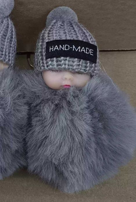 Брелок-подвеска на девичью сумку в виде пупса