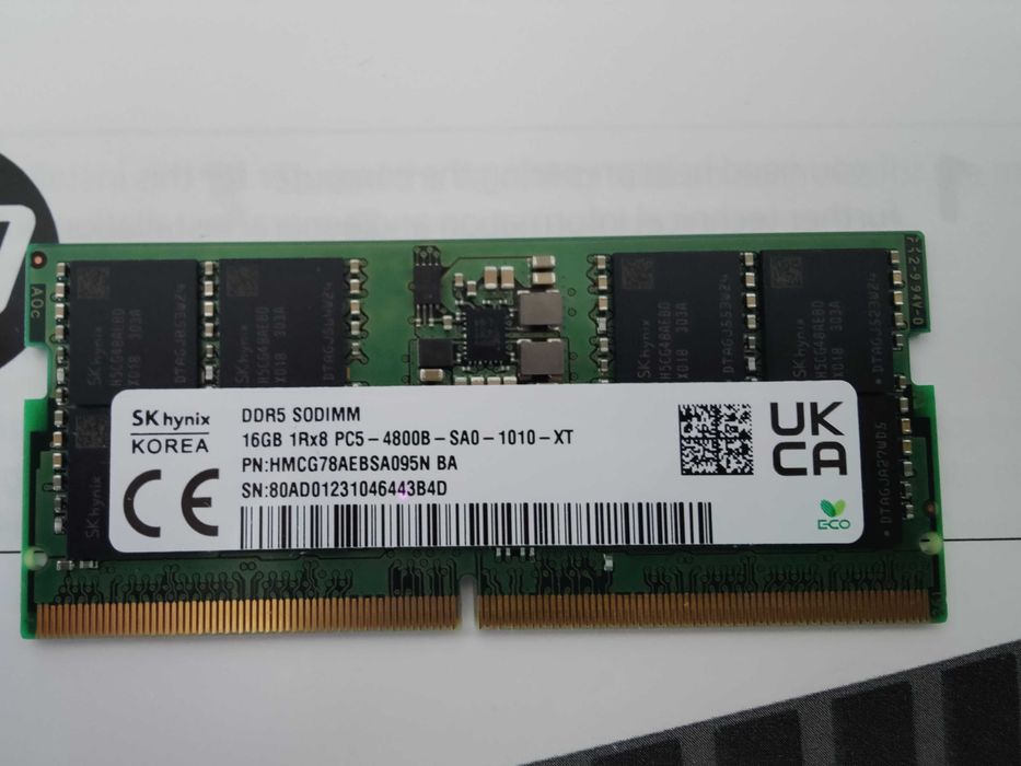 ram ddr5 laptop 4800 second hand si noi de vanzare • Anunturi • OLX.ro