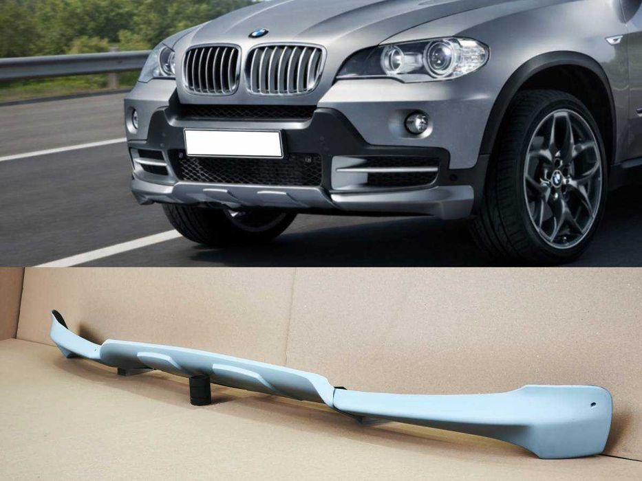 Преден + заден спойлер за броня BMW X5 E70 Аеро пакет - Aero Kit