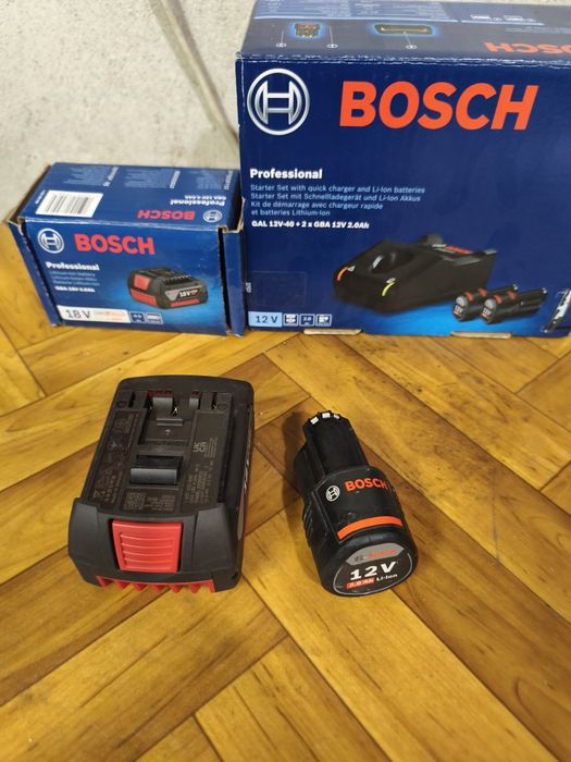 Батерии Bosch 18 v и 12 v