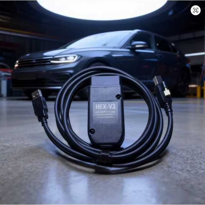 Diagnoza cablu VAG COM VCDS HEXV2 26.9 VW Audi Seat Skoda Limba ROMANA - ultima versiune 2026
