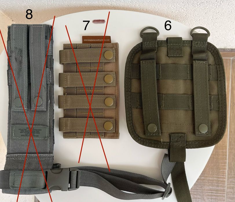 Тактически модулни”Molle”Джобове/Адаптори/Пачове/Пособия