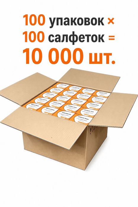 Спиртовые салфетки 10000 штук