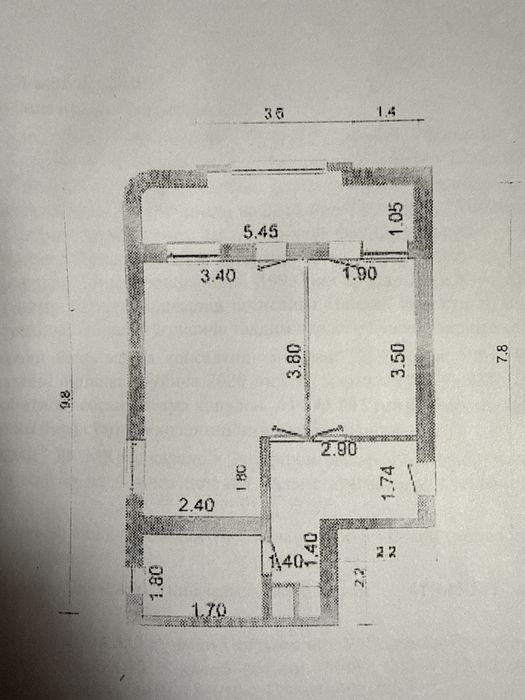 Продаю однокомнатную квартиру!