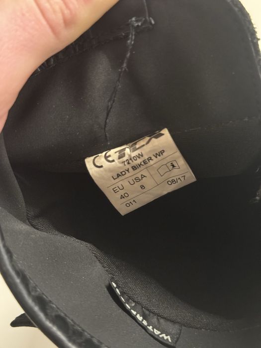 Cizme/ghete moto TCX Lady Biker marimea 40