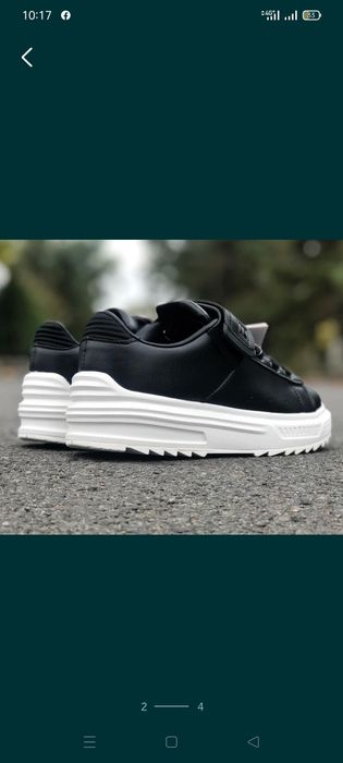 Кроссовки Fila кожа