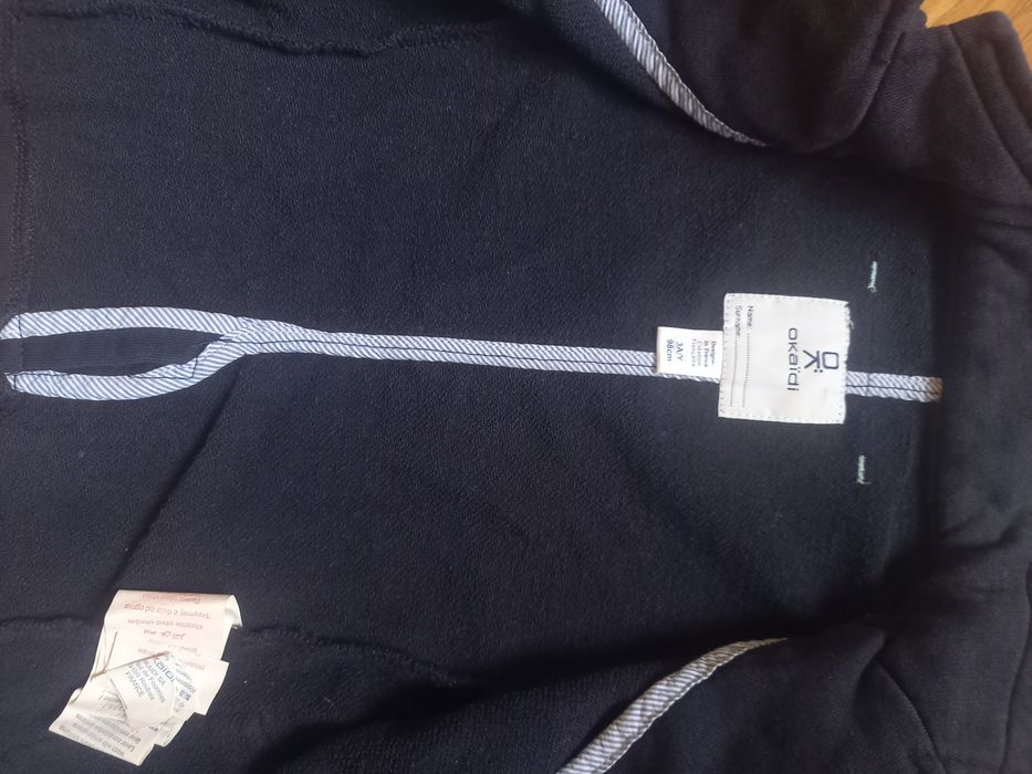 Синьо меко сако Okaidi