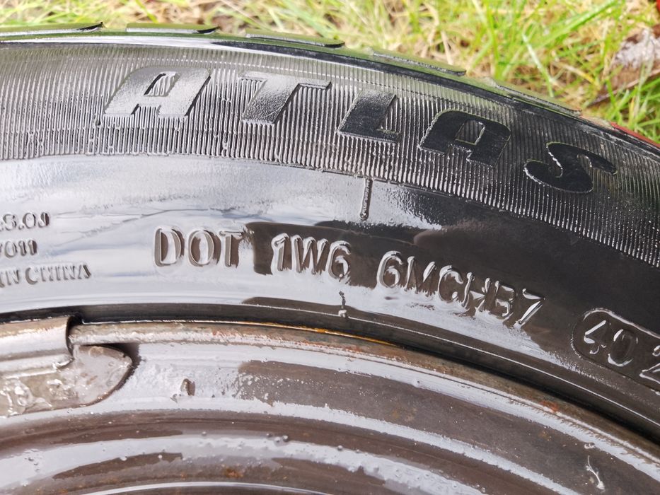 4 броя гуми ATLAS GREEN 4S – 165/65 R15 81H с железни джанти