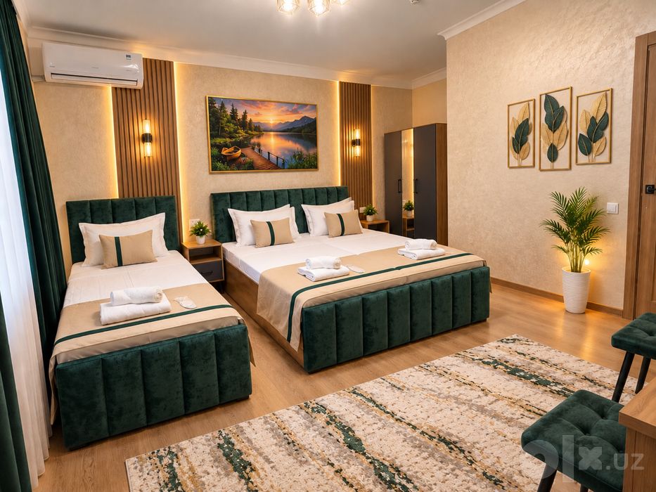 Kunlik mexmonxona yangi 300/450 ming,kvartira,hotel,аренда гостиница