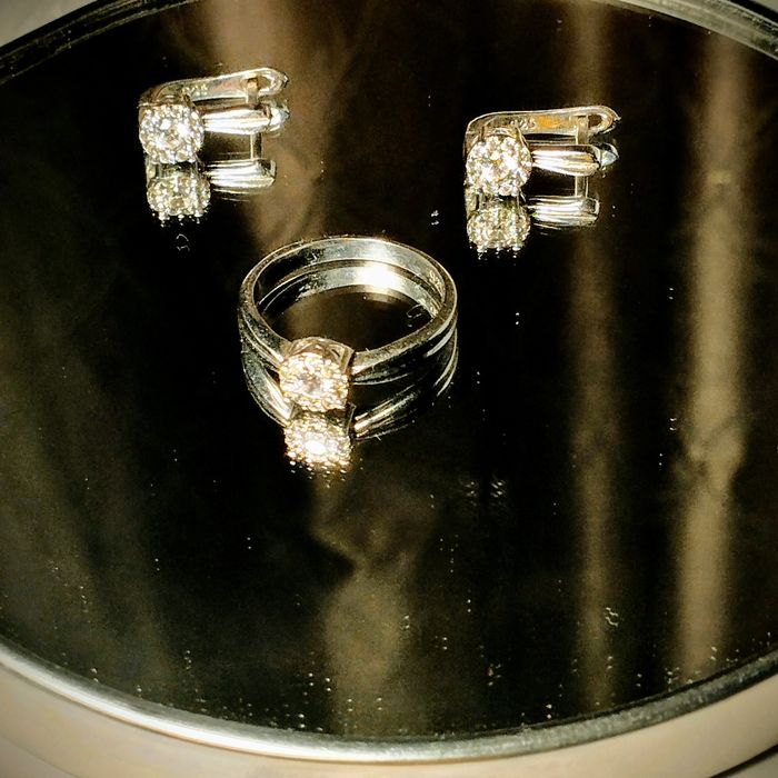 Комплект под бриллианты