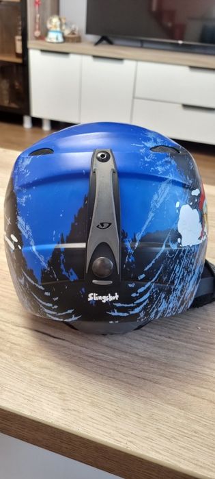 Cască ski copii Giro, mărimea XS, albastru/negru