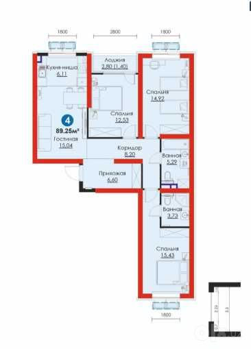 СРОЧНО! 4комнатная 90м² у МЕТРО ЯНГИАБАД,есть Ипотека П/В от 16 800у.е