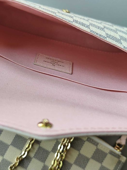 LOUIS VUITTON Дамска чанта Pochette Félicie Damier Azur