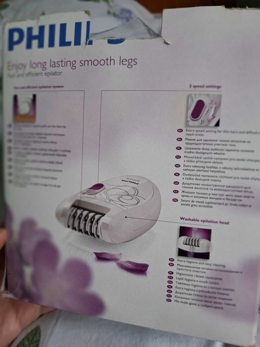 Philips Satinelle - Epilator original pentru femei cu fir