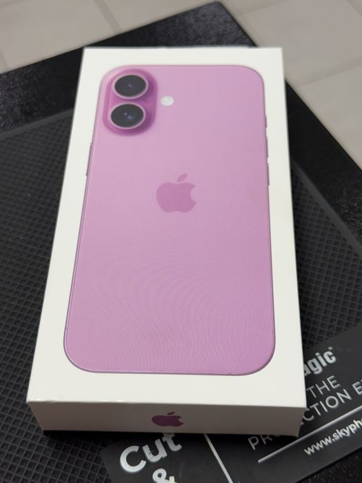 Apple iPhone 16,Pink,128GB *ЧистоНов*3г Гаранция*