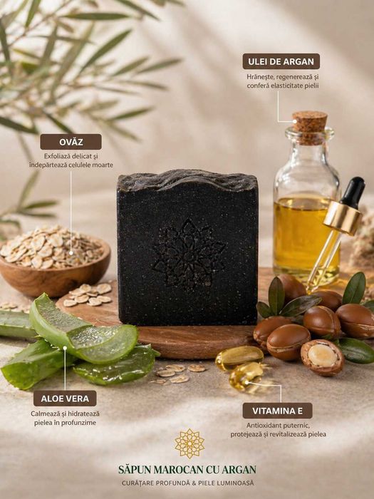 săpun natural de argan