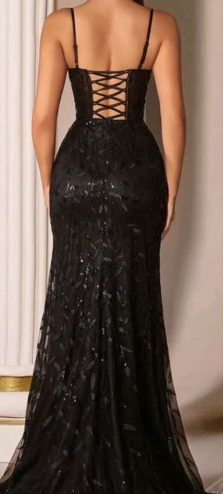 Rochie tip sirena eleganta neagra- NOUA