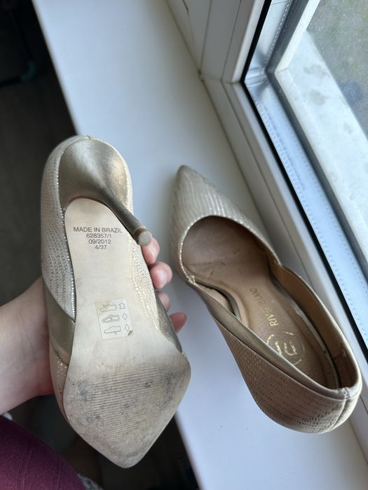 Туфли женские кожаные