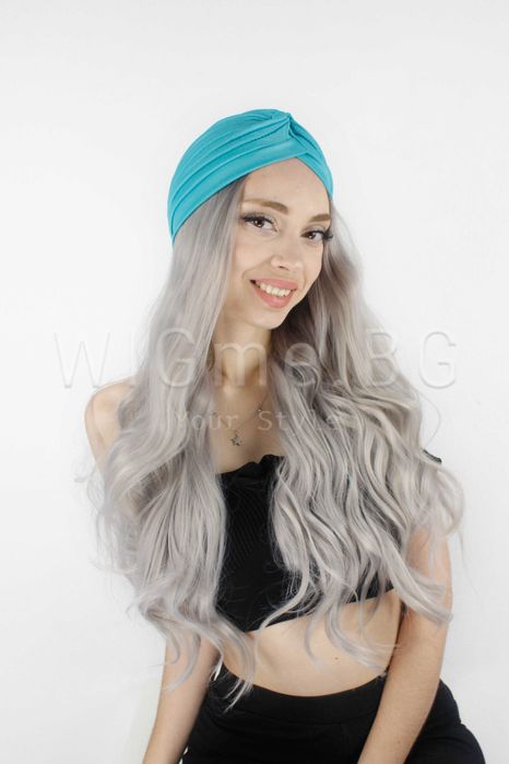 Дълга права пепелно руса лейс фронт перука Норма
