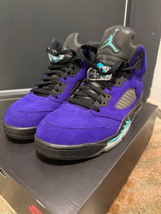 Jordan Retro 5 Alternate Grape 44
