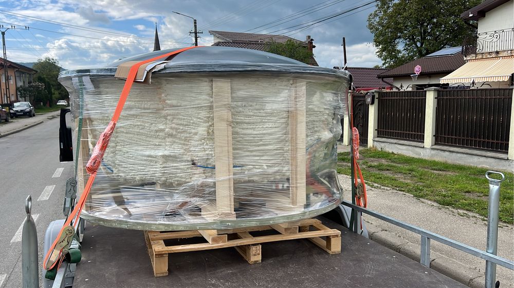 Ciubar cu Masaj, LED si incalzire Incastrat in Pardoseala,5-6 Persoane