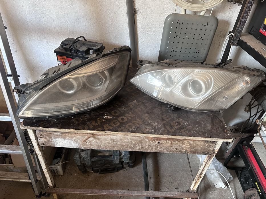 Фары левые на mb w221