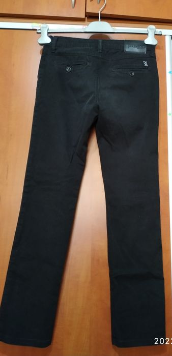 Брюки черные джинс