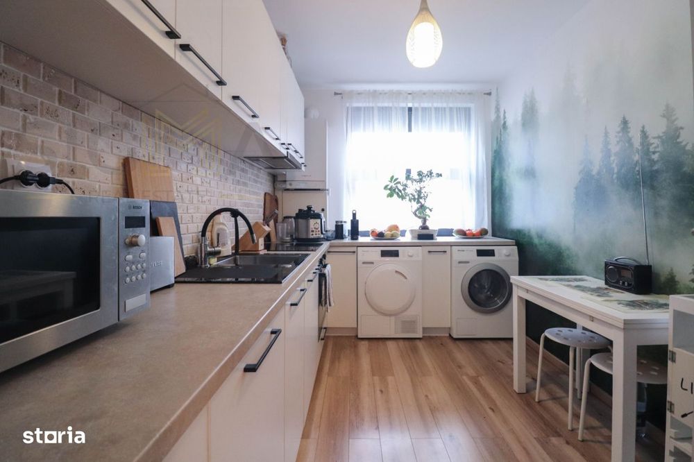 Apartament in vila, curte proprie, in Borhanci!