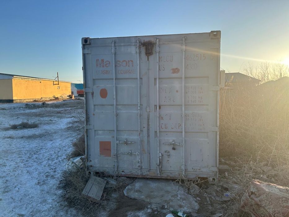 Контейнер 40т сатылады 12м