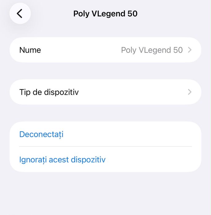Casca Bluetooth  Poly Voyager Legend 50