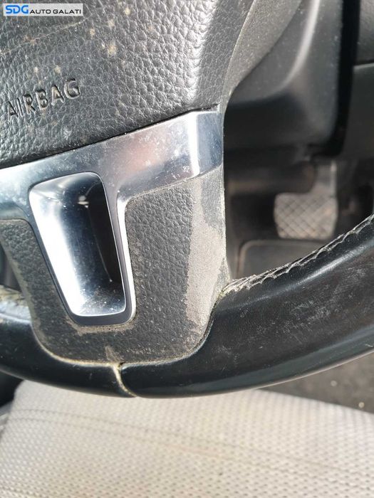 Volan Piele 3 Spite cu Comenzi Fara Airbag Volkswagen Passat CC 2008 - 2012 [C3875]