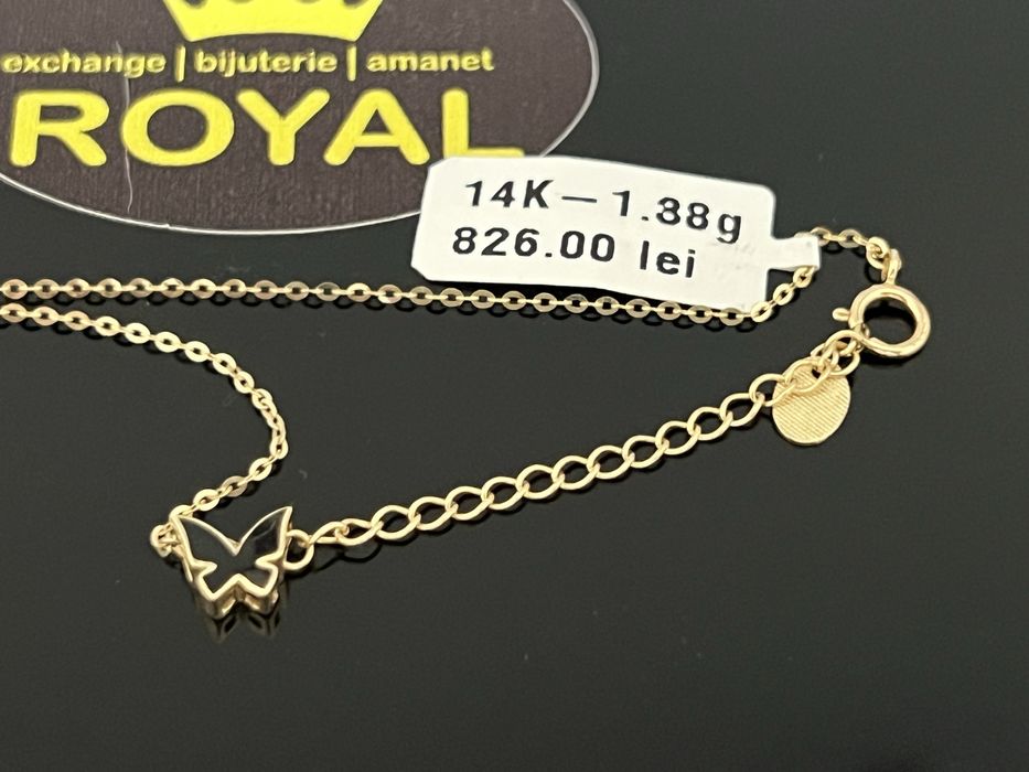 Bijuteria Royal CB : Lant aur 14k 1,38 grame