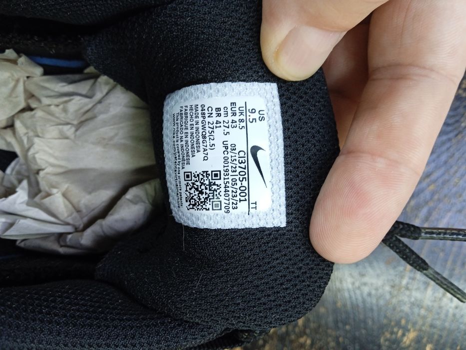 Nike air max 95 triple black оригинал