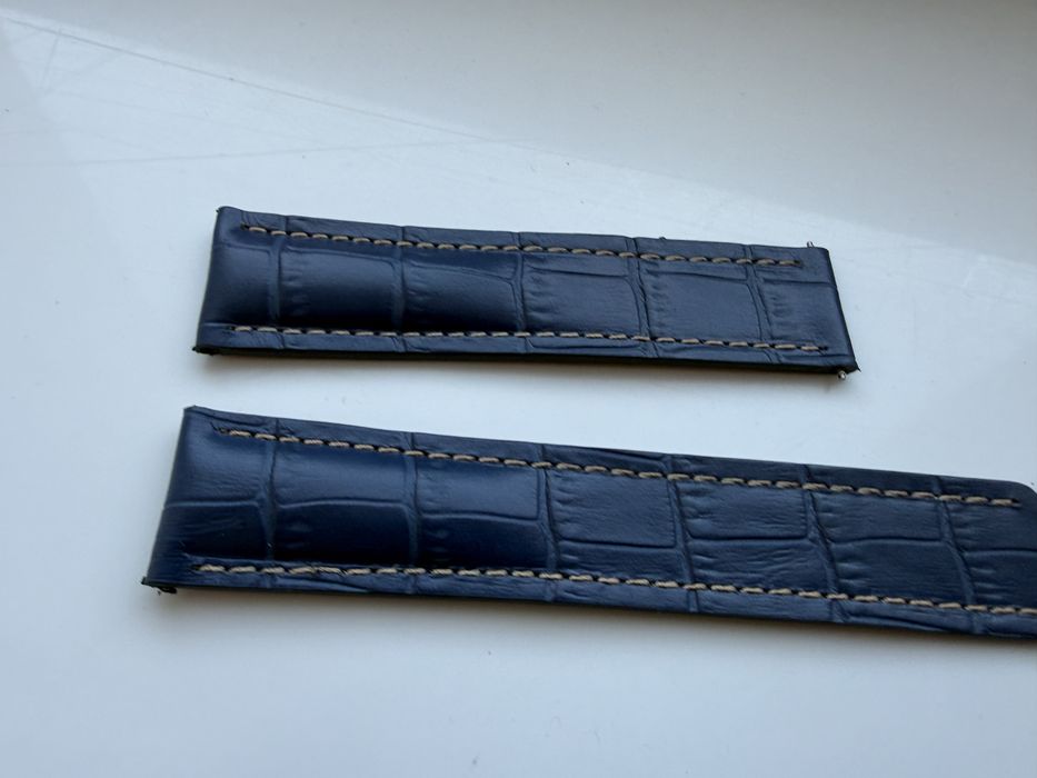 Curea Breitling 22-20 piele aligator Noua nefolosita schimb cu omega iwc