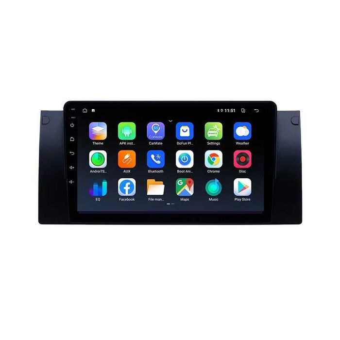 Мултимедия Android CarPlay за BMW X5 E53 1999–2006 Камера за заден ход