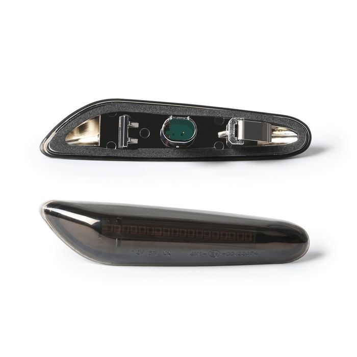 Set 2 lampi semnalizare laterala fumurie LED BMW E36, E46