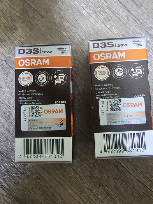 Xenon OSRAM D3S Night Breaker LASER NOU Original.