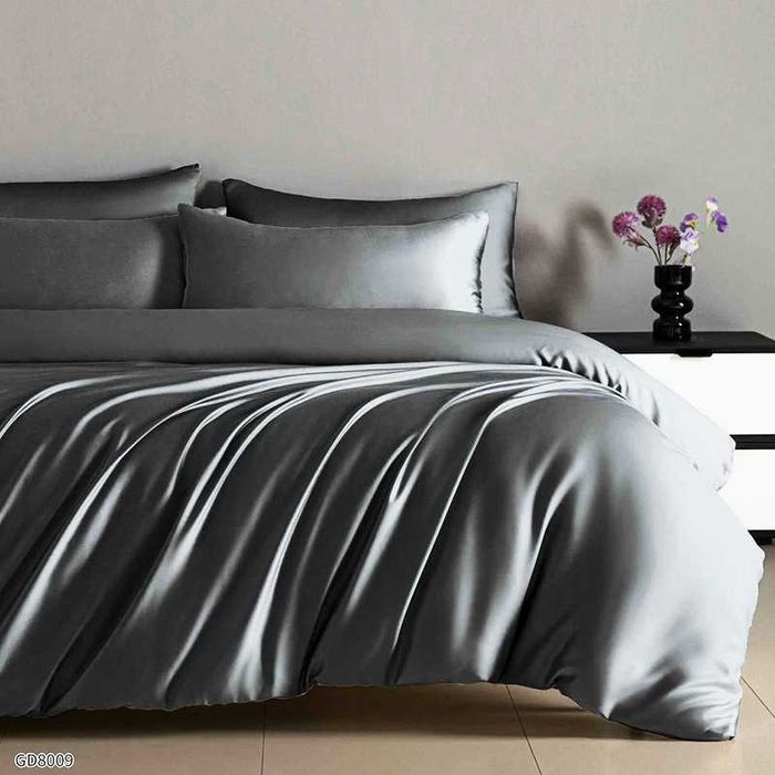 Луксозен Спален Комплект с Драперия – 100% Памук