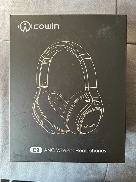 Безжични слушалки с микрофон Cowin E9, ANC, черни