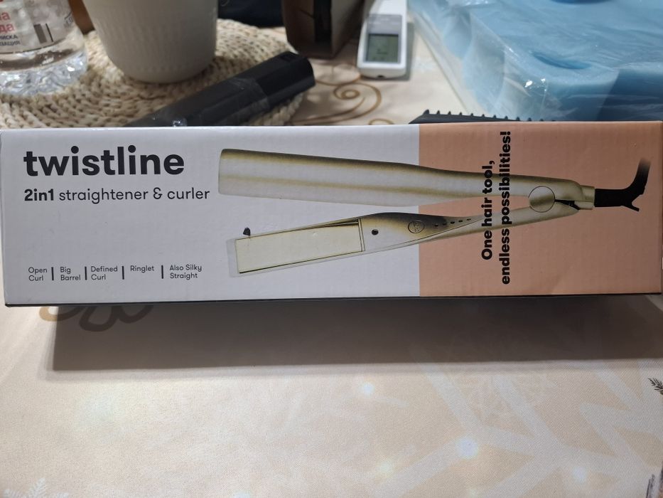 Преса за коса за къдрици