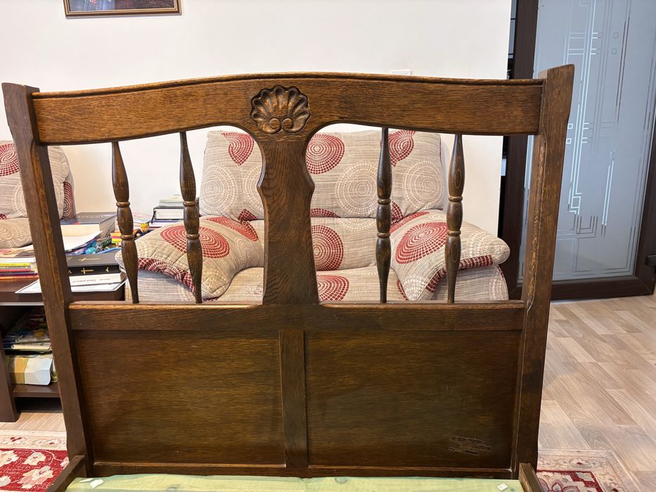 Pat 1 persoana lemn masiv de fag