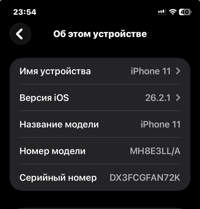 Iphone 11  oq rangli