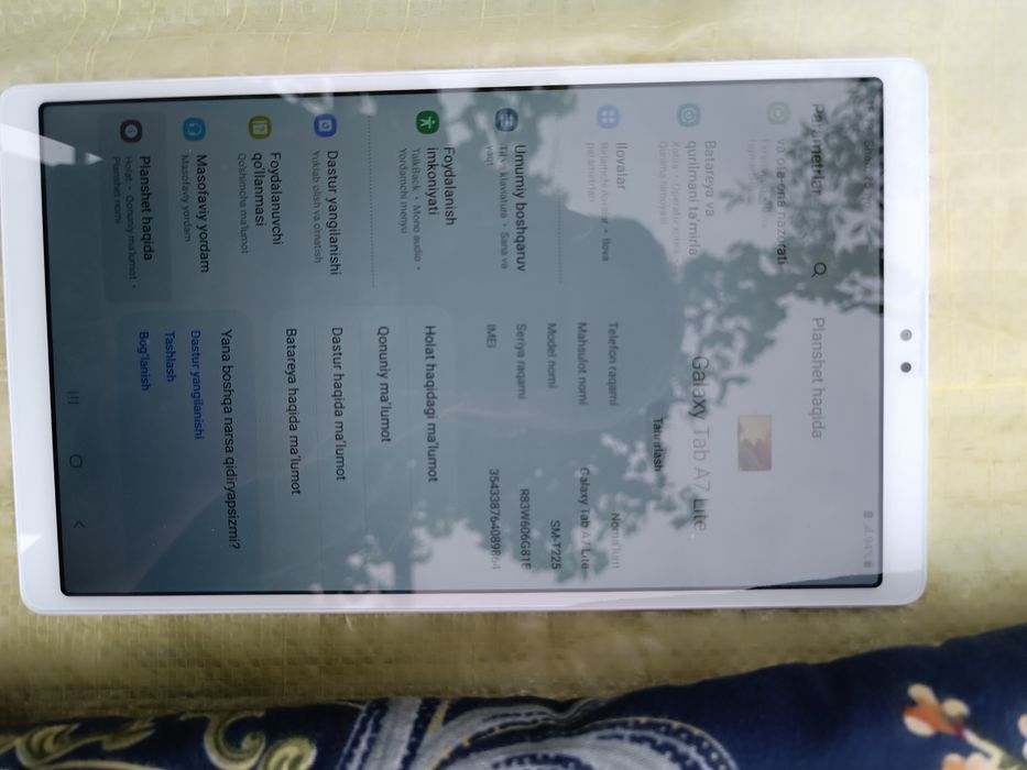 Galaxy Samsung TAB A7