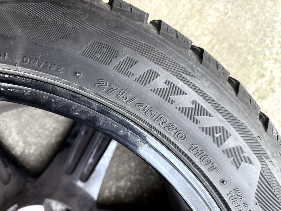 Джанти със зимни гуми 275/45/20 5 x 112 Porsche/BMW/Audi