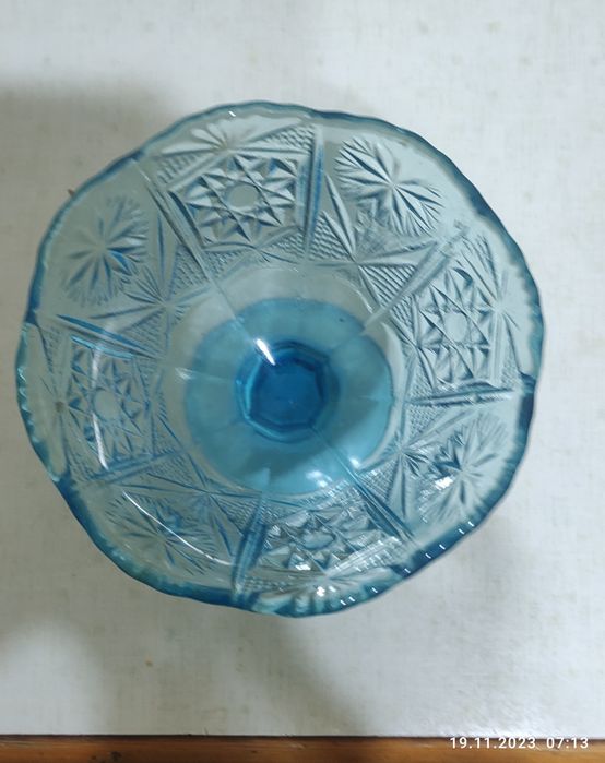 Ваза конфетница стекло, советская.