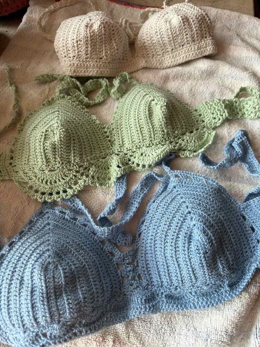 Дамски плетен топ