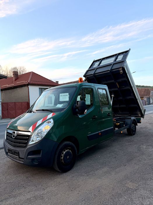 Opel movano 2.3 basculabil pe 3 parti, TVA DEDUCTIBIL, 2014, 143000km [3.5t se conduce cu B] NU RENAULT MASTER