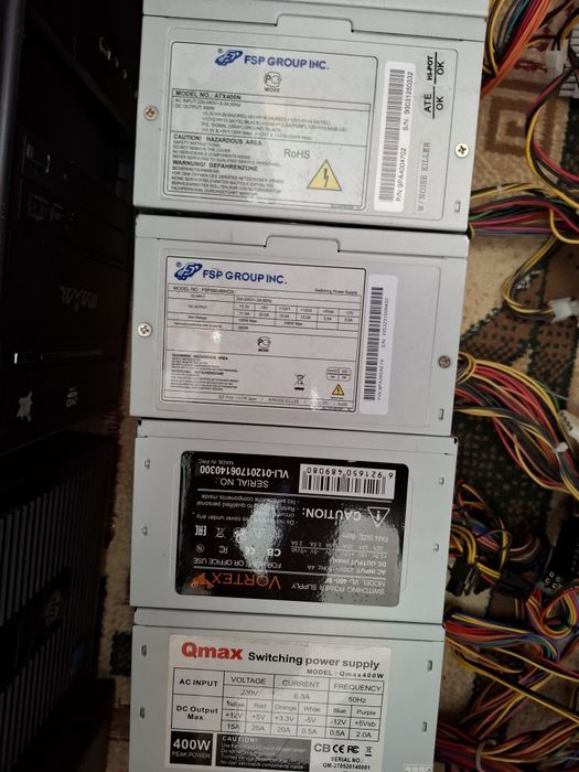 Блоки питания. (300 Вт, 350 Вт, 400 Вт)